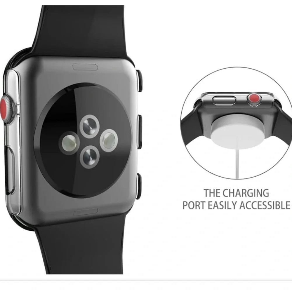 Black Case for Apple Watch Series 7 45mm New